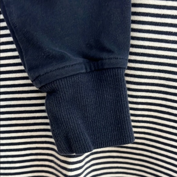 Brooks Brothers Navy and White Striped Sweatshirt - Picture 5 of 6